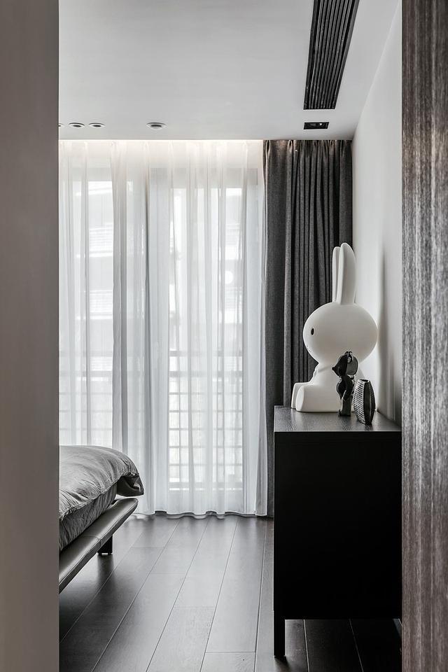 【】150㎡极简轻奢装修案例,木饰面搭配石材,满满的高级感