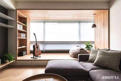 ▲阳台早就不流行做推拉门，有钱人都是这样设计，住进去就知好处多