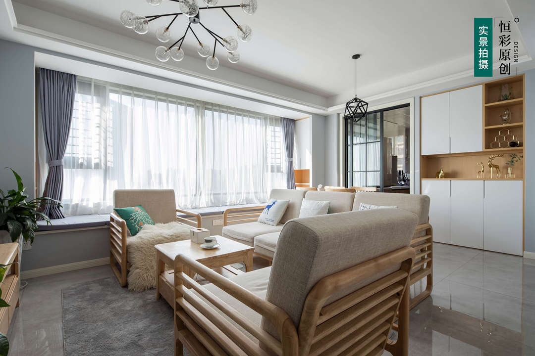 「」新作首发 | 89㎡原木北欧风，如沐暖阳，岁月静好