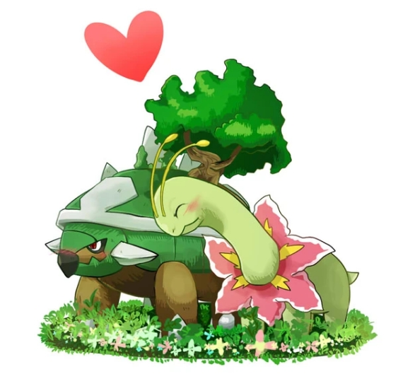 口袋妖怪|口袋妖怪中的最不起眼的草系御三家，实力太差只能当一个坐垫