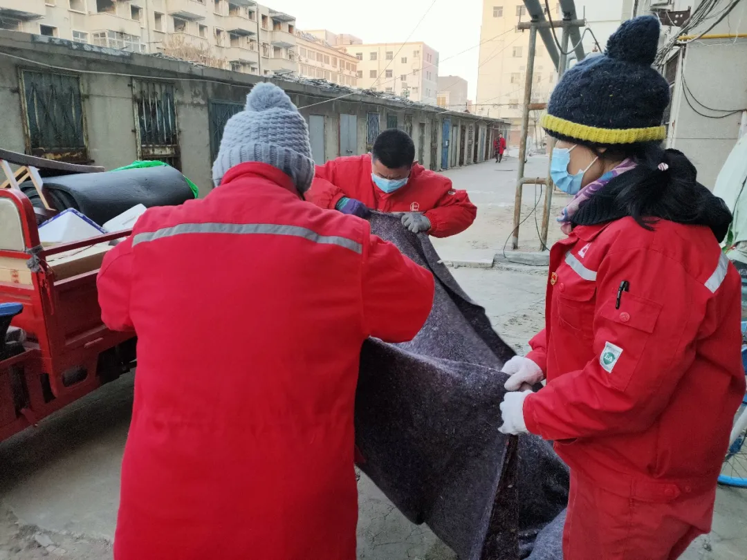 今朝看东营 寒潮来势汹汹，公服人与您温暖同行