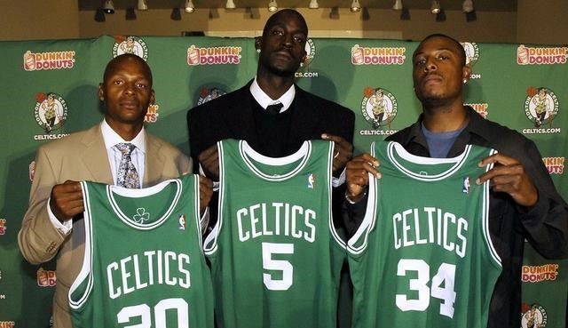 「凯尔特人队」凯尔特人队史最疯狂交易！先三换一，再五换一，组三巨头