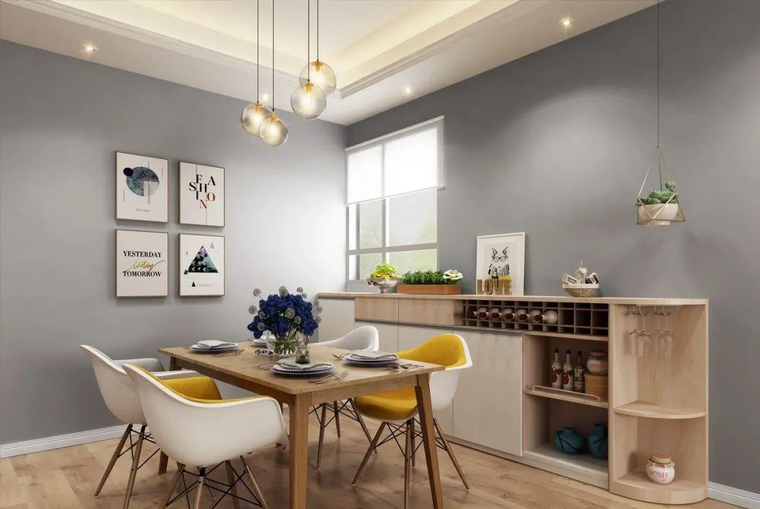 『』为什么要装餐边柜？因为餐桌真的太太太太乱了！