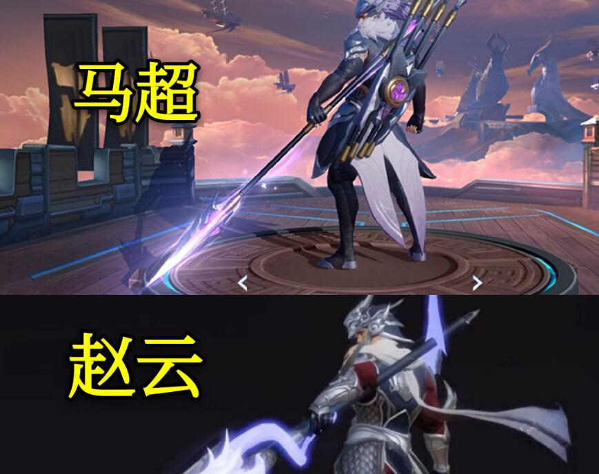 赵云：王者荣耀：赵云新皮肤偷造型也就算了，台词你也偷？设计师太懒