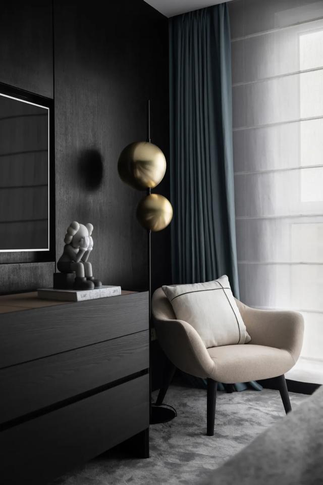 |200㎡精致灰私宅，特立独行的简约空间！