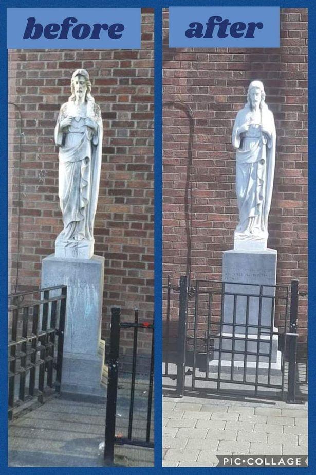 【民警】尴尬！爱尔兰小区安放圣母雕像60年，最近洗干净才发现雕像是耶稣