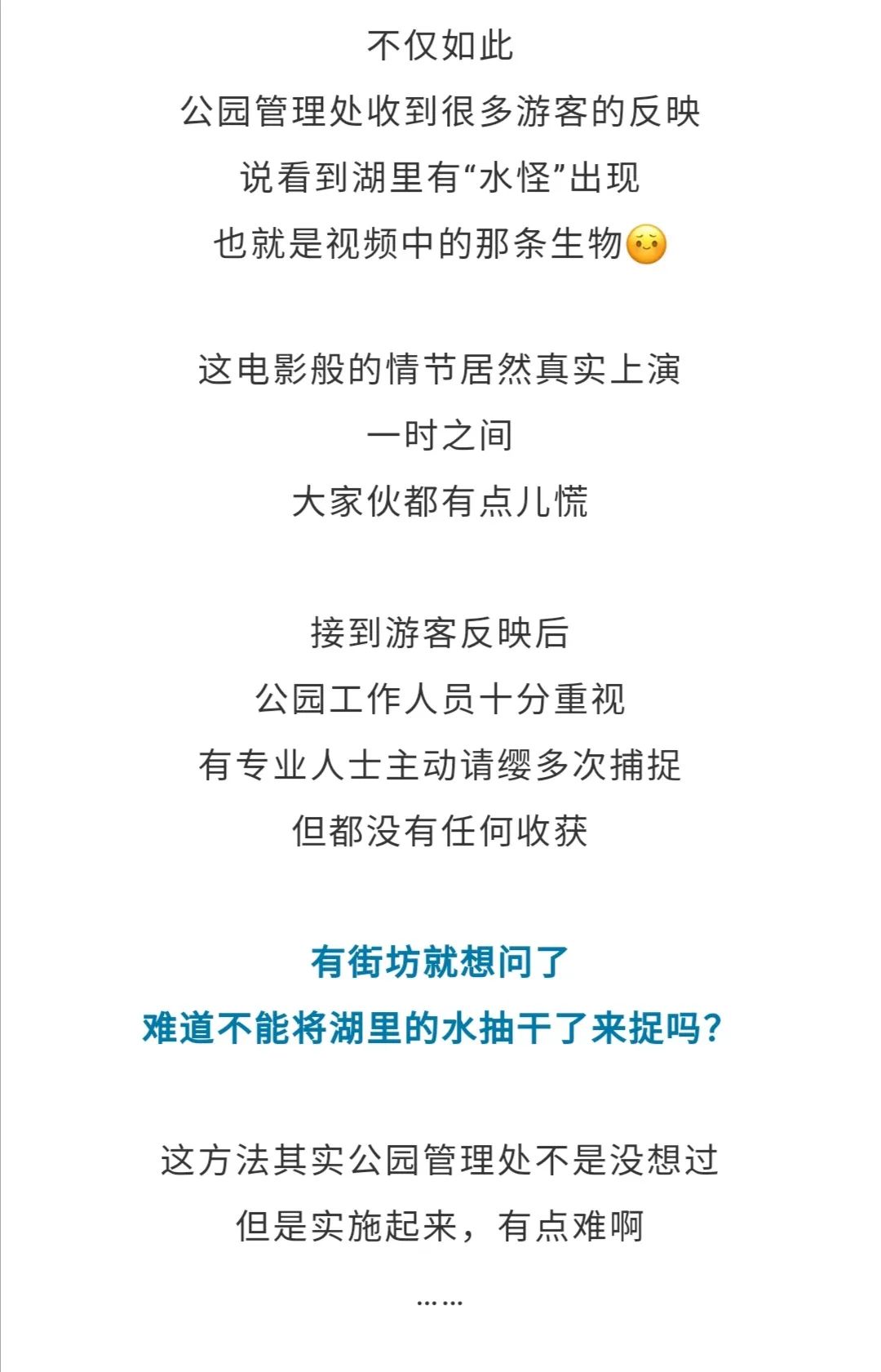 贵阳晚报|公园湖内惊现巨型“食肉水怪”,缉拿归“岸”后原来竟是…