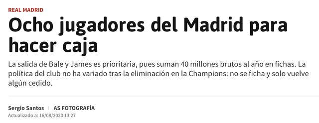 皇家马德里|贝尔被贱卖！皇马引援缺钱，白菜价出售球员，物美价廉不容错过