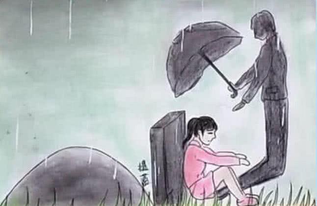 ：肮脏的人性图：女孩沦为玩物，电视上捐款的明星和图四有何区别