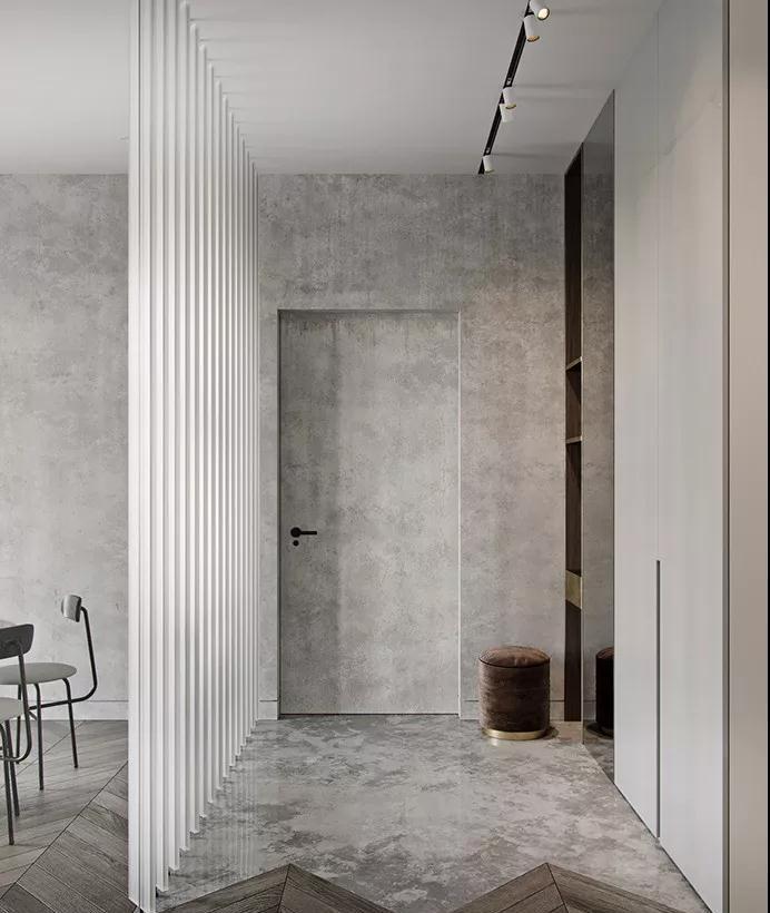 ：进门就是客厅和餐厅的户型，怎样设计玄关？