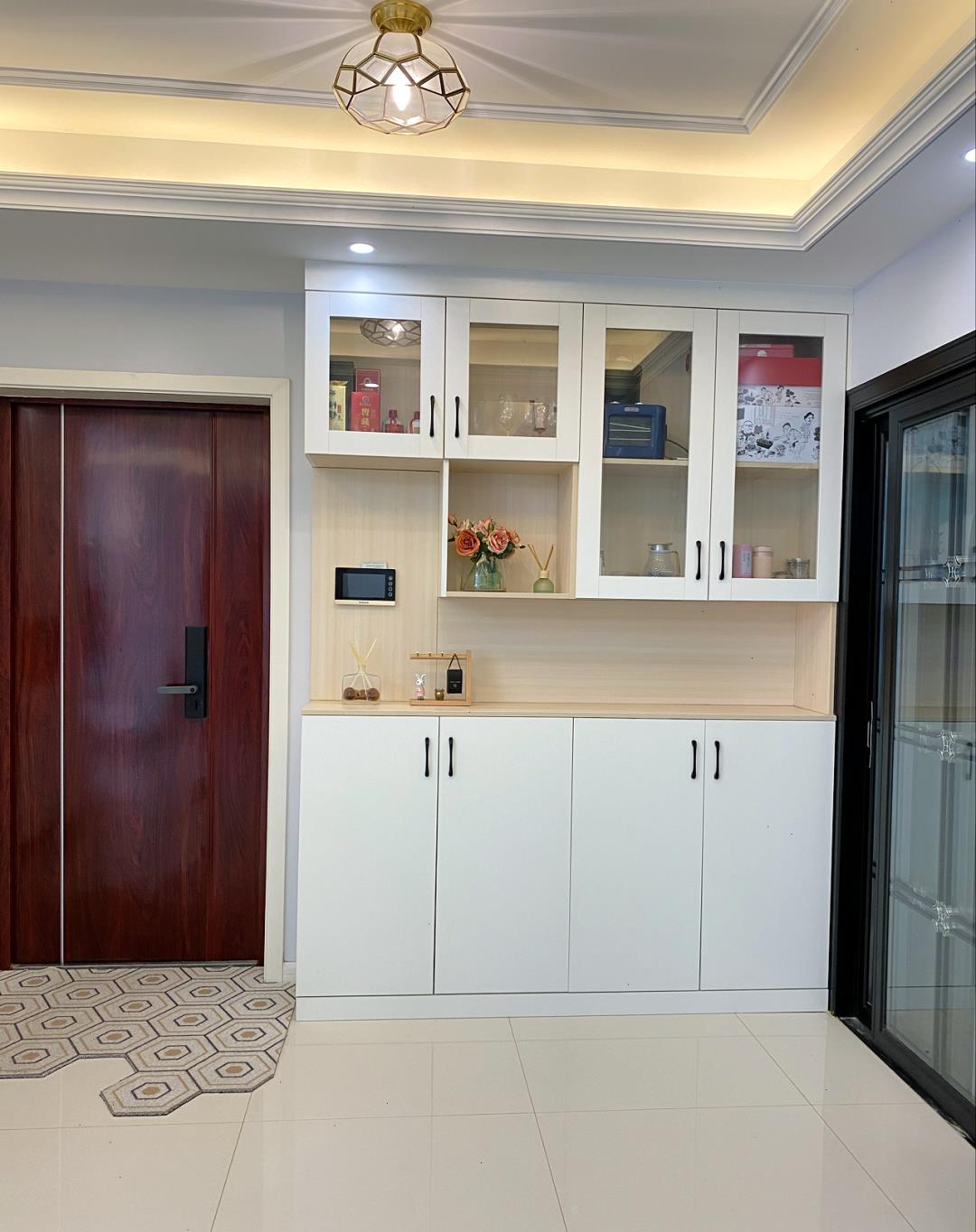 |第一次见她家110平新房，全屋美观又实用，一进屋就被迷住了！