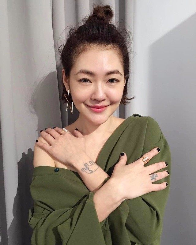 白百何|娱乐圈明星的“纹身”,我只服白百何的纹身!网民:这个位置好“尴尬”