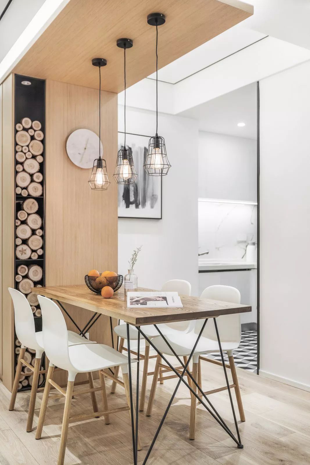 留白+原木色=纯粹