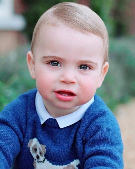 呆萌小王子路易将2周岁,完美继承哥哥表情包,备受爷爷宠爱