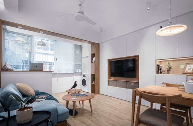 老年小妙招|如此干净的新房,还是第一次见,虽只有60㎡,但收纳真心强大