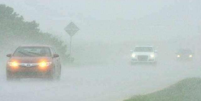 「暴雨」下暴雨开了双闪不行？工作人员：你驾照怎么考的？