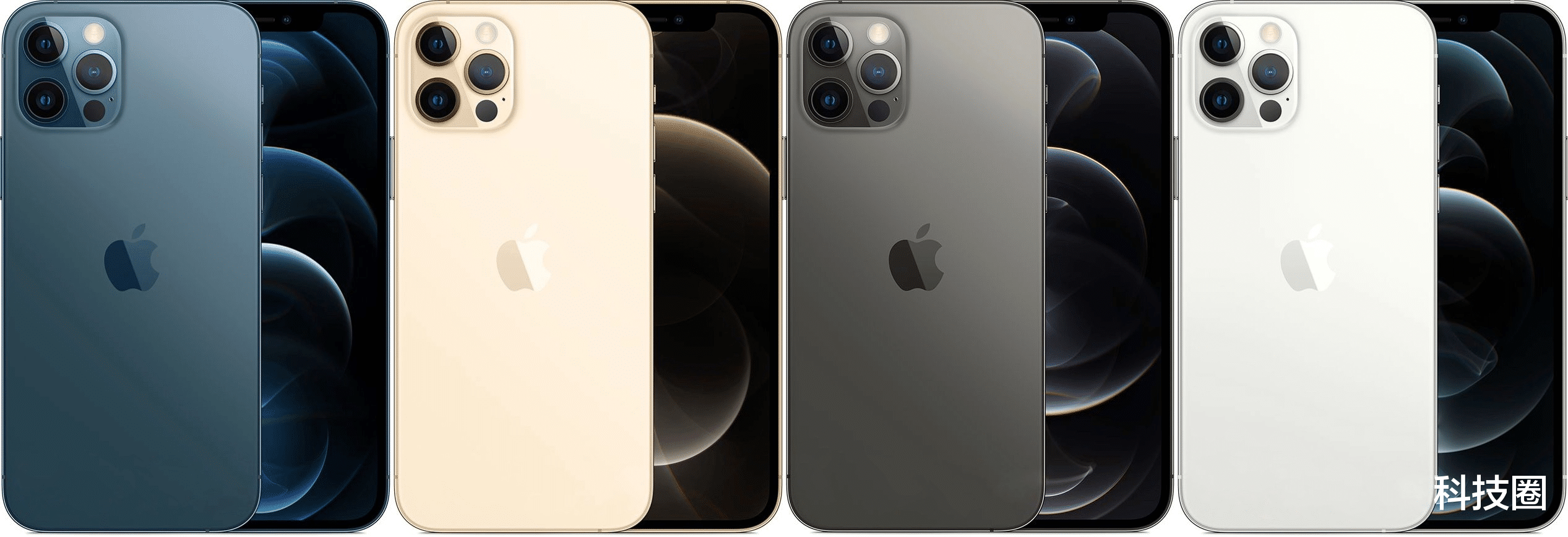 |iPhone 12官方渲染图曝光，刘海没变下巴变窄安卓比不了