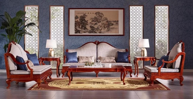 「花之城」新中式红木家具·浪漫极了