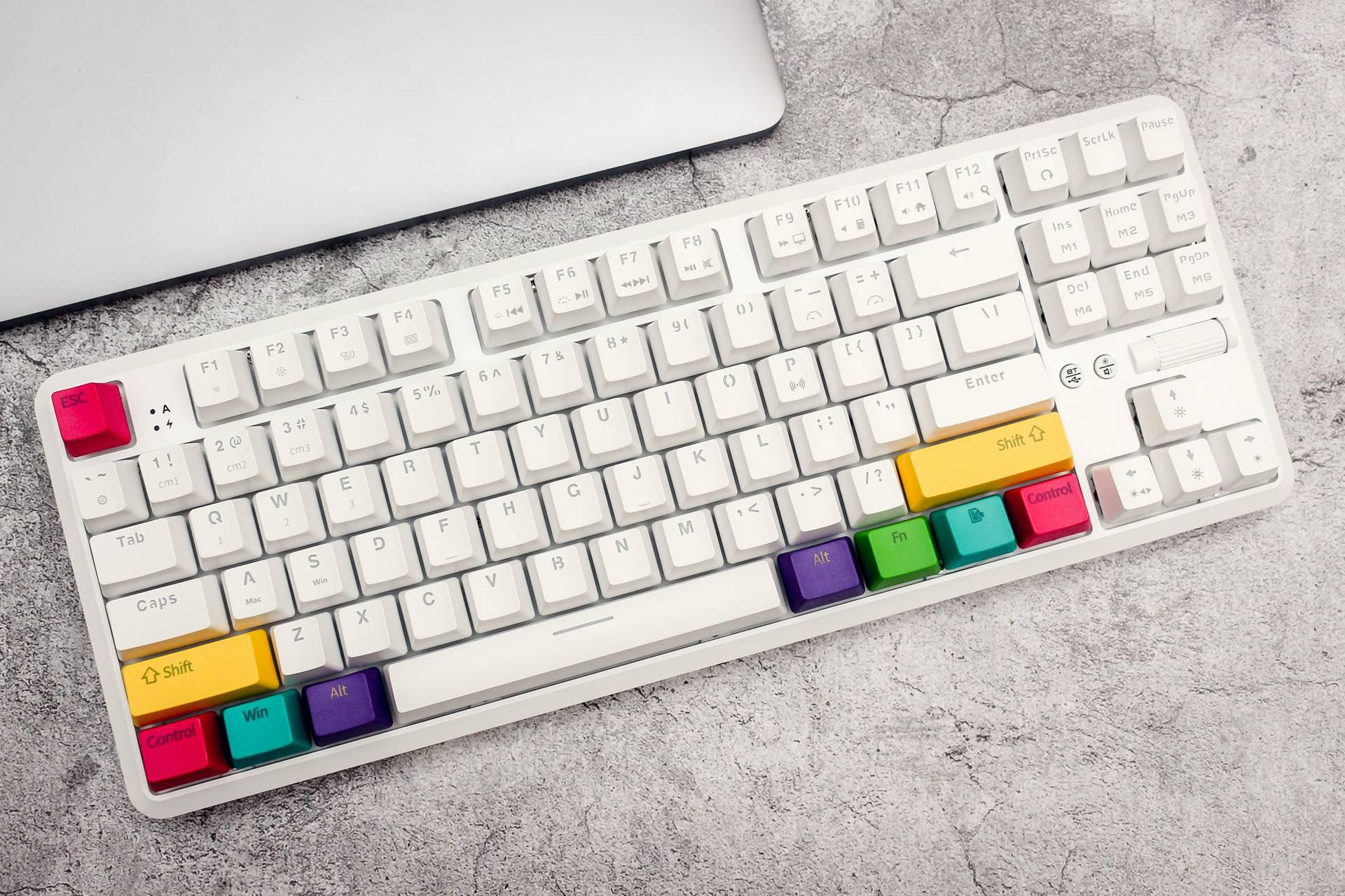 程序员|黑爵K870T三模RGB机械键盘，你想要的它都有