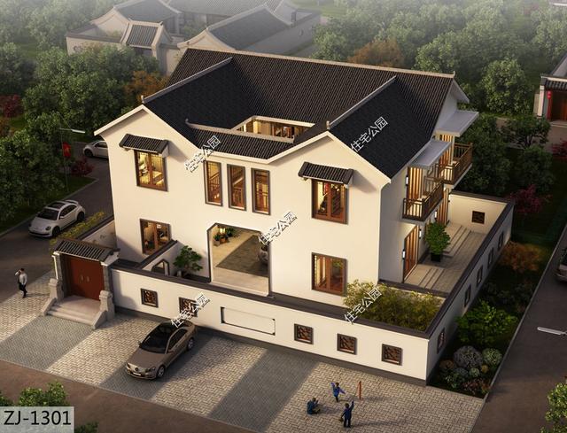 |宽17长15的宅基地怎么设计比较好?要求两层带院子