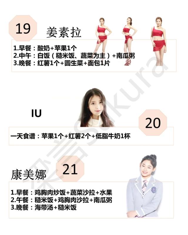 娱乐圈|为了减肥，娱乐圈的明星对自己有多狠，21位明星减肥餐告诉你！