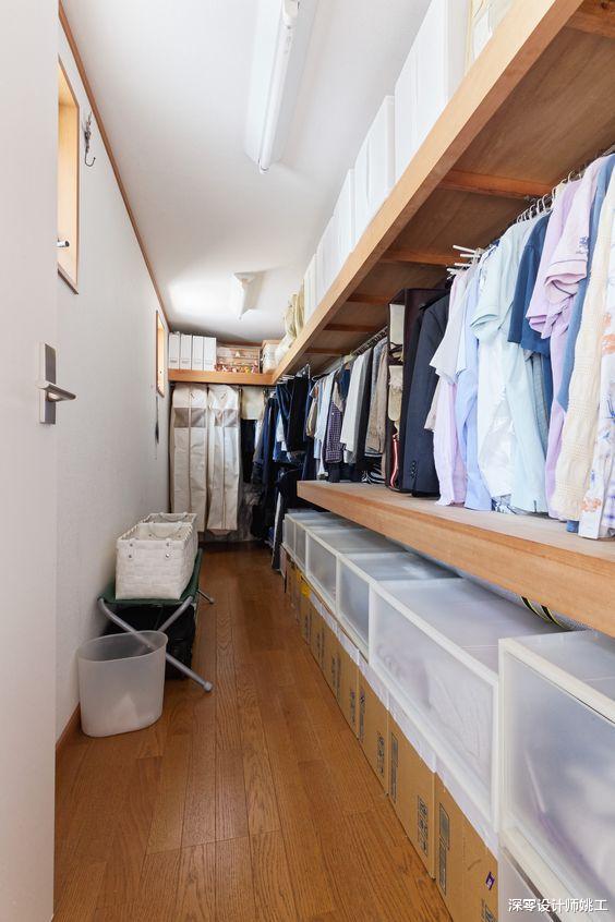 @看完日本的衣柜，立马想回家拆了重装，不要隔板，使用更加灵活