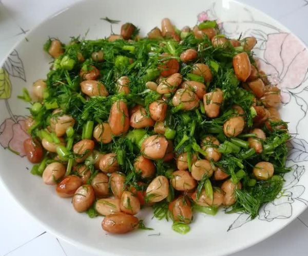 『』它和花生一起吃，天然“清肠菜”，美味可口，便秘没有了，肠道通畅