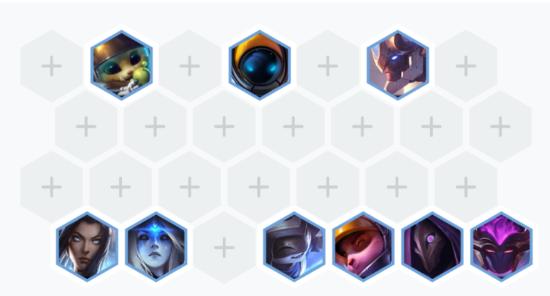 提莫▲云顶之弈“控制流狙神”，5重控制寸步难行，让刺客怀疑人生