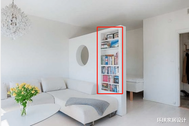 |最正确装修决定:家里砌个水泥隔断墙,多个书架白赚一个功能区!