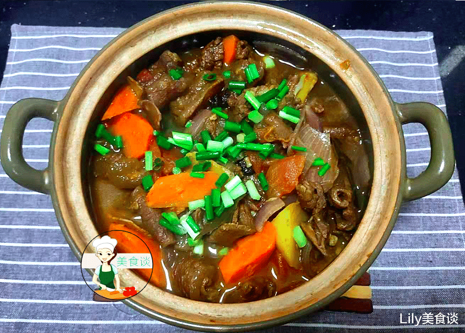 牛腩|秋天进补，这锅菜多做给孩子吃，贵了点，但营养滋补，孩子体质好