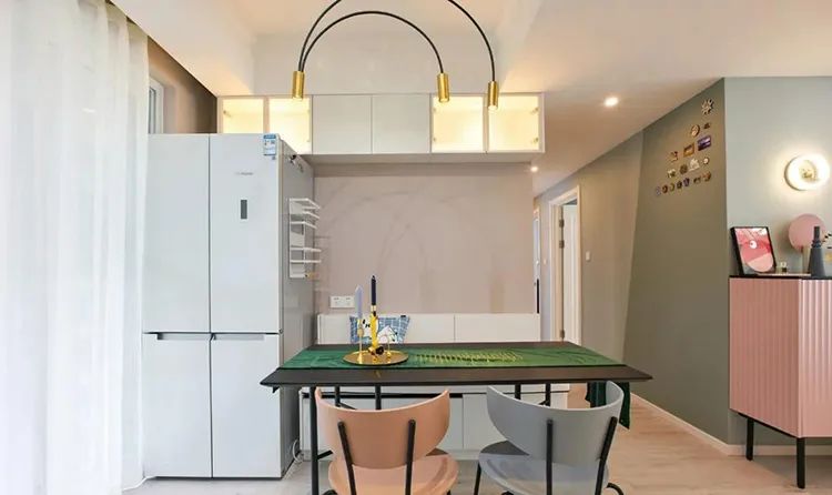 |140㎡轻奢北欧风，清新浪漫