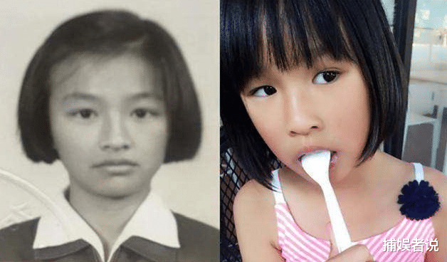 张庭@女儿长得太丑被嘲笑？张庭晒童年照护短：我小时候比女儿丑多了