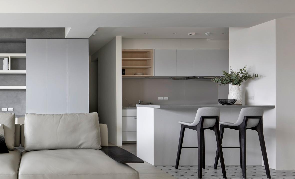 设计师|这是我见过最简洁干净的设计，120㎡，断舍离，给生活做个减法！