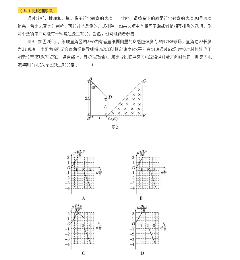 #高考#物理:选择题答题技巧,9种方法搞定所有高中物理选择题!