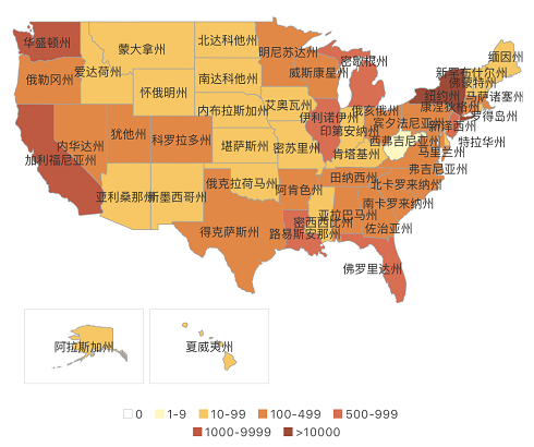 美国：新冠病毒肺炎疫情最新通报：截至3月22日13时，美国新增居世界第二，欲赶超意大利？