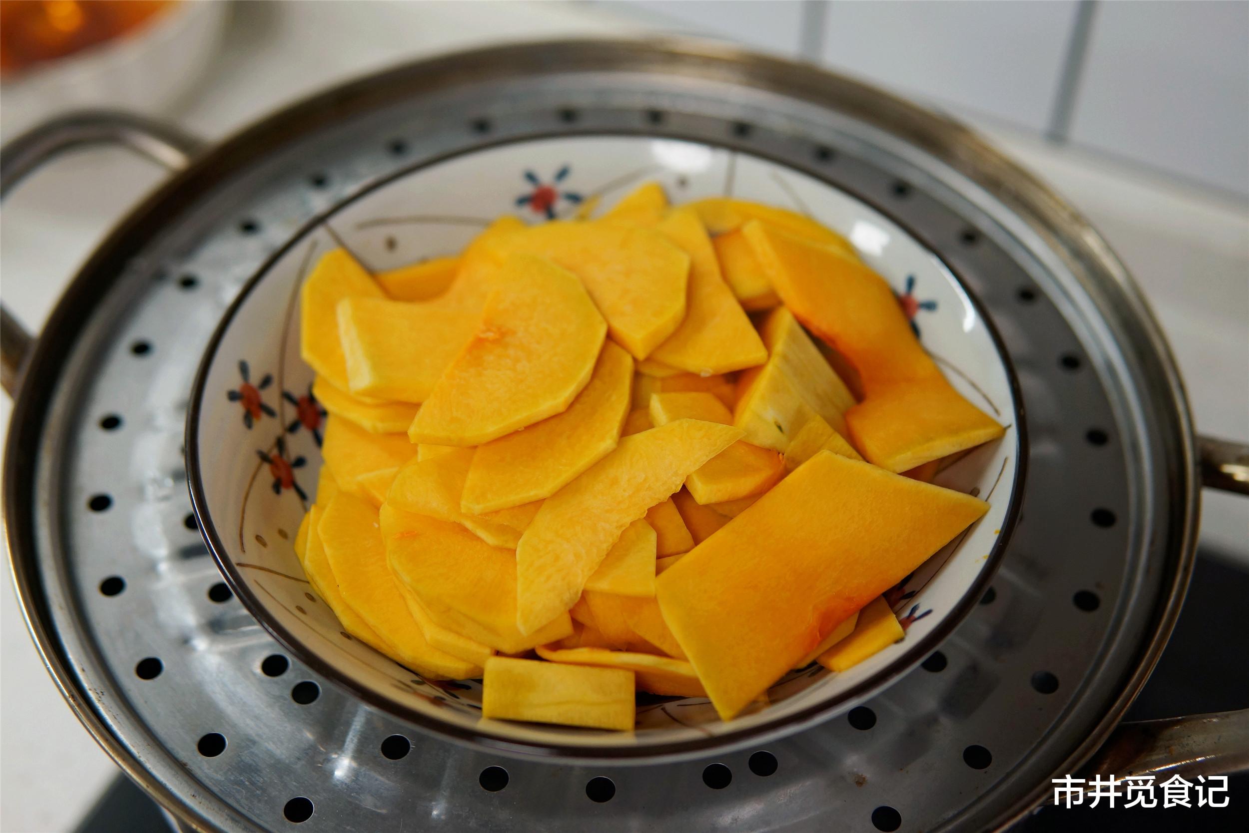 南瓜|冬天，南瓜和它是绝配，蒸一蒸香甜味美，冷热都好吃，特营养