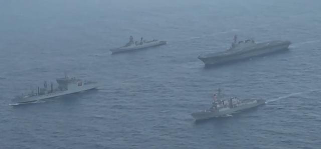 南海|南海拉响警报！5艘澳战舰逼近中国领海，一度与中方舰船发生对峙