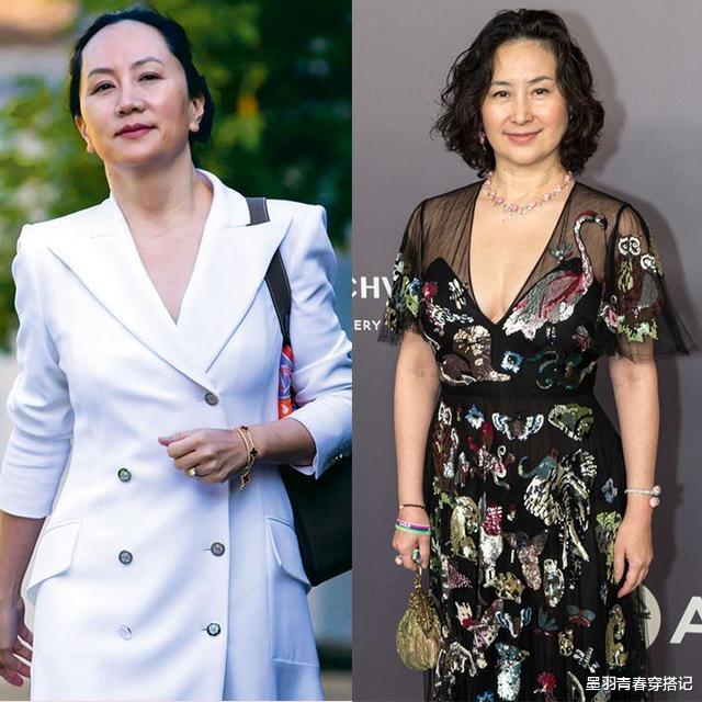 『华为』华为长女有气节！虽戴脚铐仍端庄面露微笑，大气长相跟何超琼太像