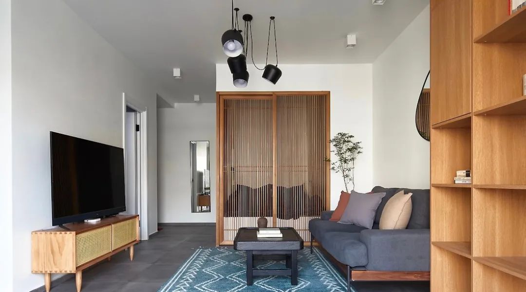 |38㎡单身公寓，素雅别致的现代新中式风，一个人住也要有追求！