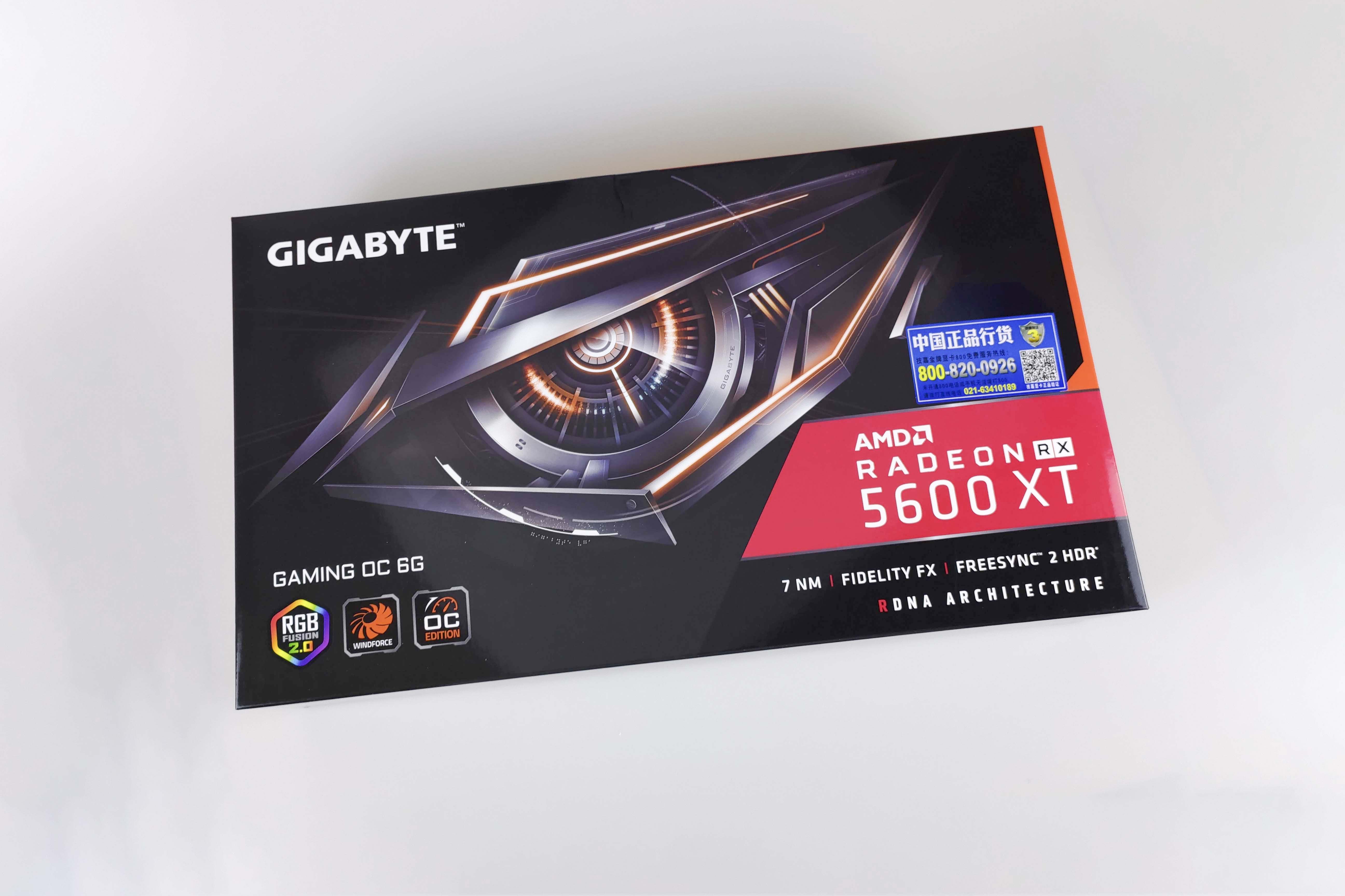 苹果|为了黑苹果初尝A家甜品卡——技嘉RX5600XT GAMING OC开箱简测