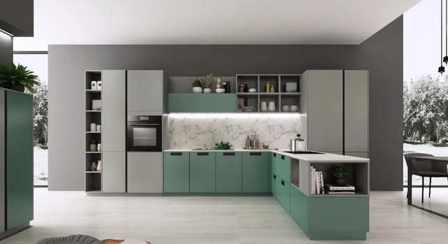 |18套案例!厨房布局就按这个来!