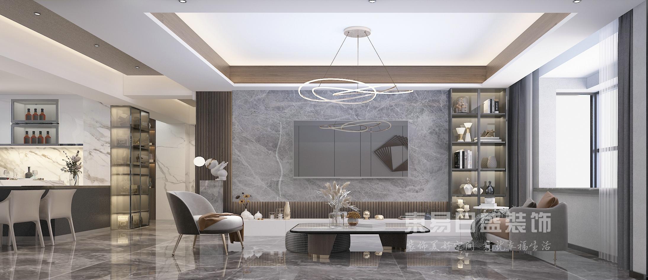 |140㎡现代风格设计，轻奢高级令人羡慕