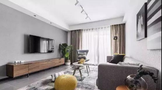 『』100平米的简欧风新房完工，冰箱融入玄关超实用，设计感超强