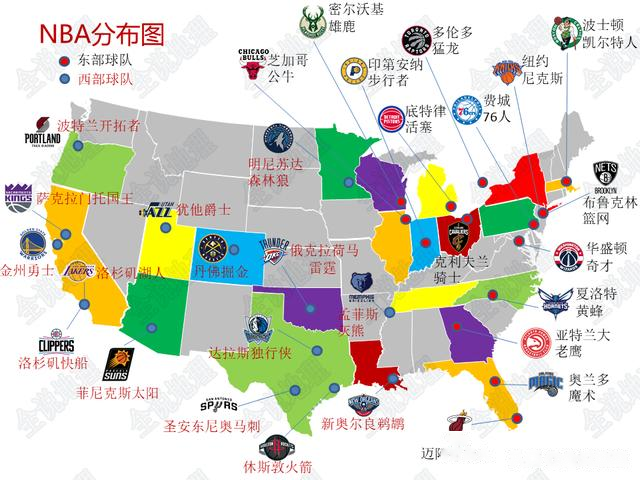 你想了解的NBA30支球队，所在的28个城市简介都在这里