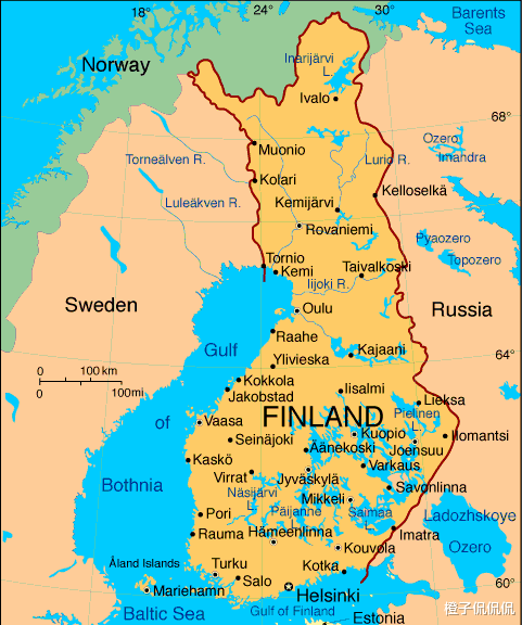 芬蘭 從“兩洋國傢”退回“一洋國傢”但是現在芬蘭比俄羅斯富裕-圖9
