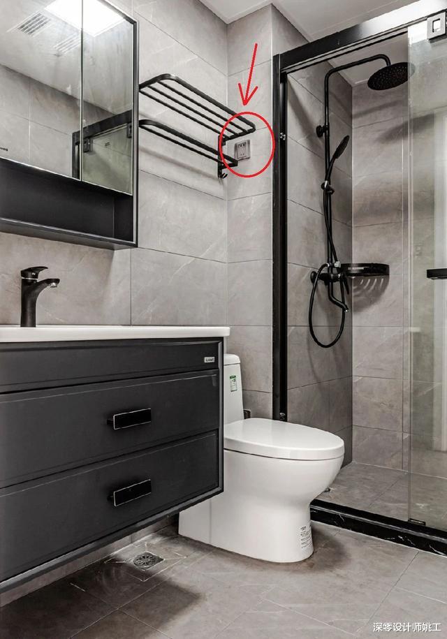 ：如果能重装卫生间，我绝不会再这么蠢，风暖正对淋浴区，相当白装