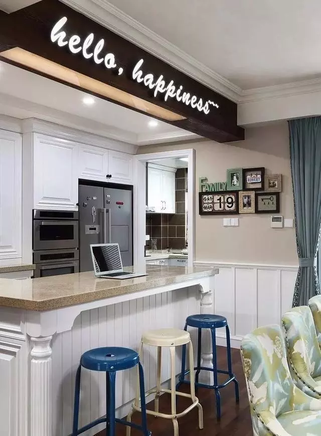 「」晒晒朋友的140平美式新房，最喜欢的是阳台和儿童房设计，超酷！