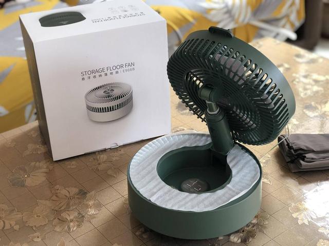 马克·扎克伯格|为收纳而生?可折叠伸缩EDON爱登悬浮风扇拯救你的夏天