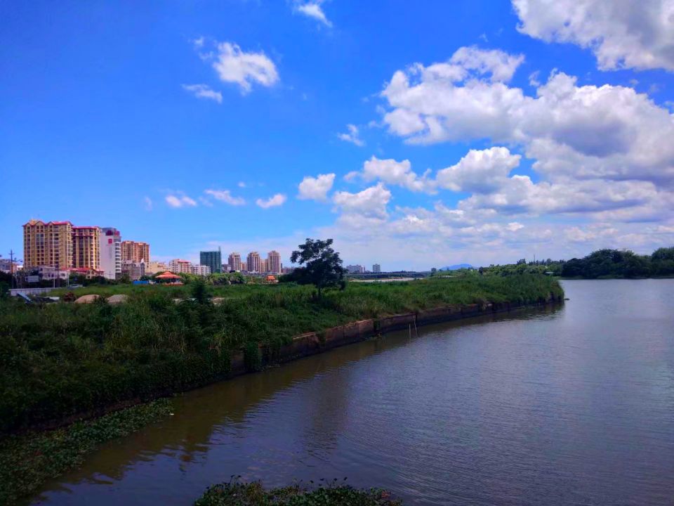 『万泉河』这条河是海南岛第三大河,生态环境优美,被誉为中国的亚马逊河