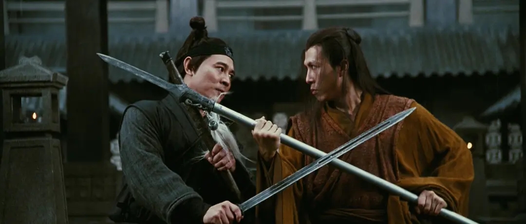 甄子丹@李连杰拍戏38年，和甄子丹拍了两场对打戏，为何只有一场被赞经典